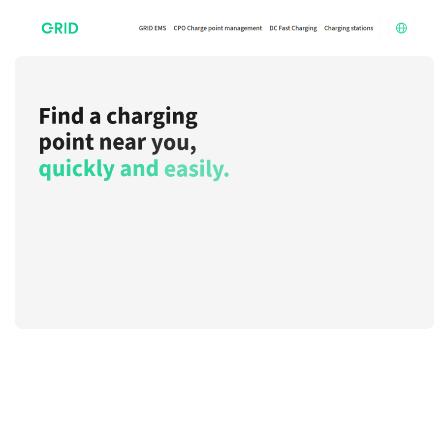 grid.com homepage screenshot