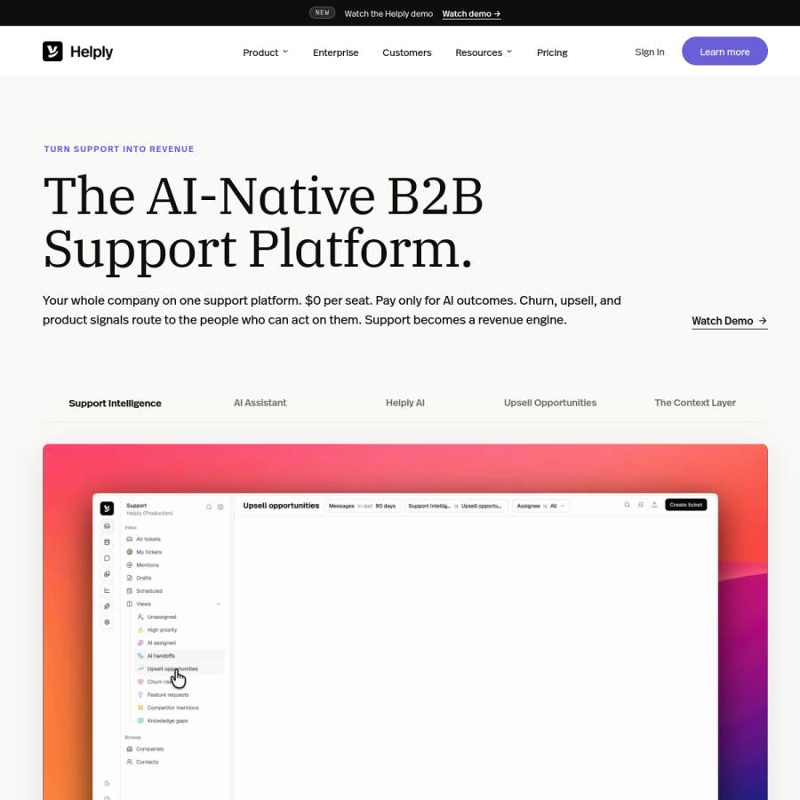 groovehq.com homepage screenshot