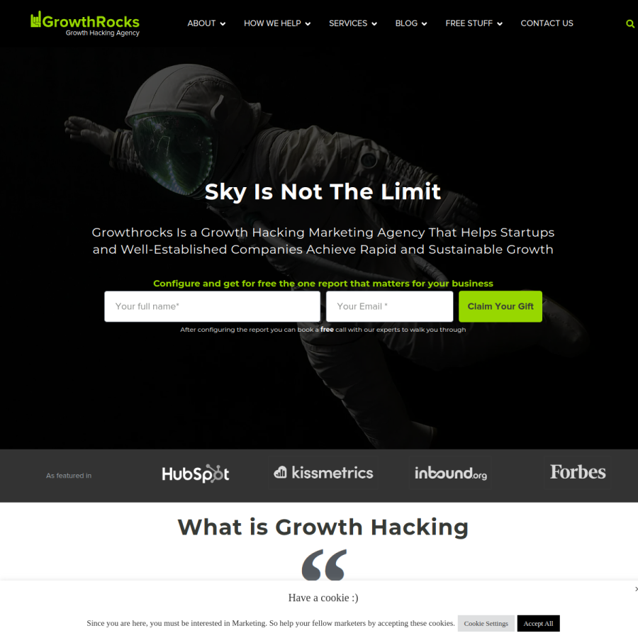 growthrocks.com homepage screenshot