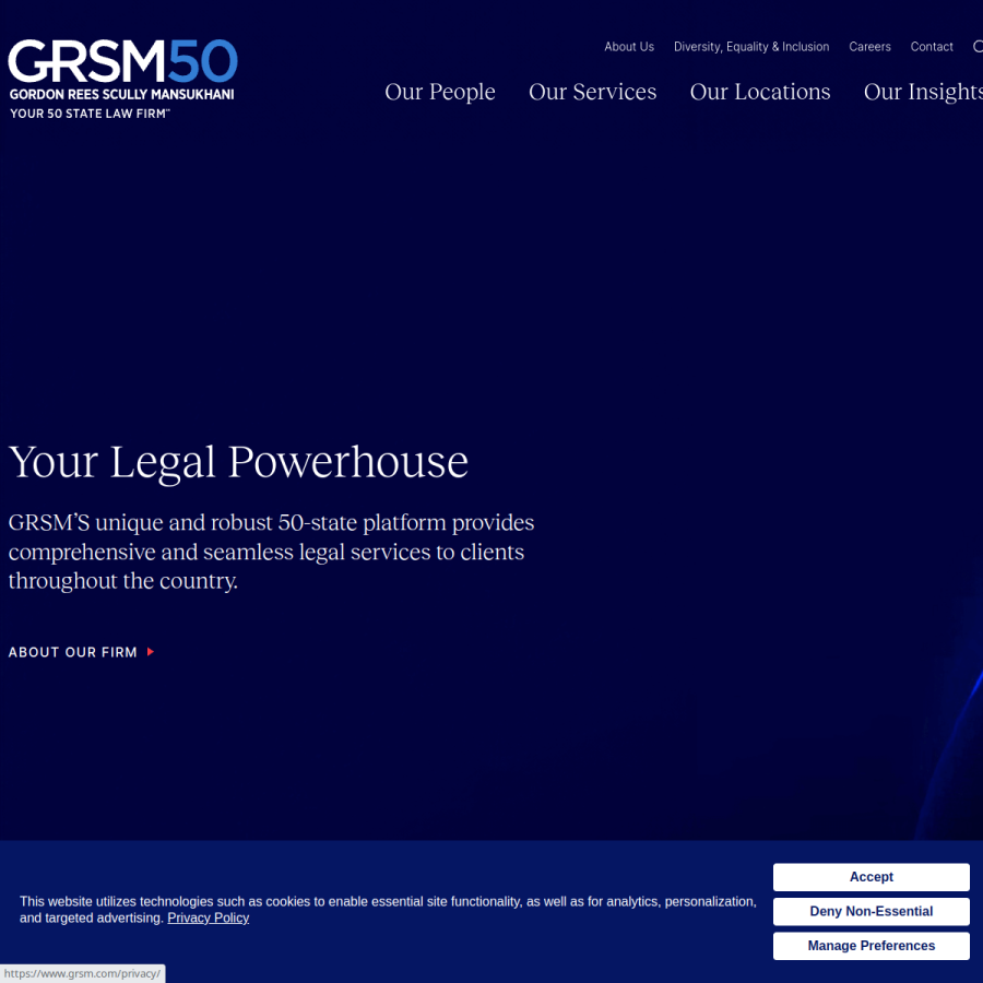 grsm.com homepage screenshot