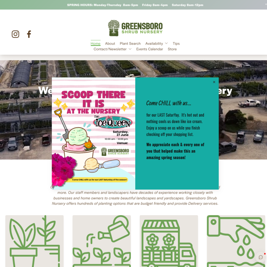 gsoshrub.com homepage screenshot