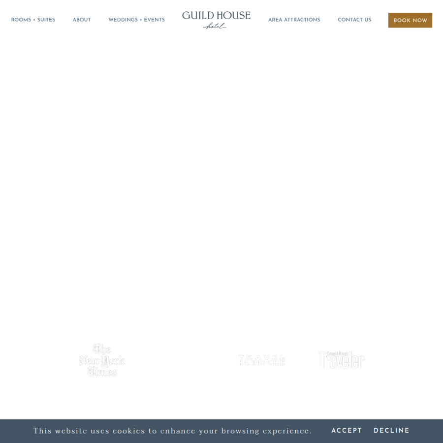 guildhousehotel.com homepage screenshot