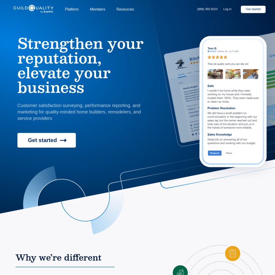 guildquality.com homepage screenshot