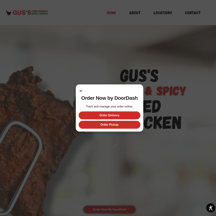 gusfriedchicken.com homepage screenshot