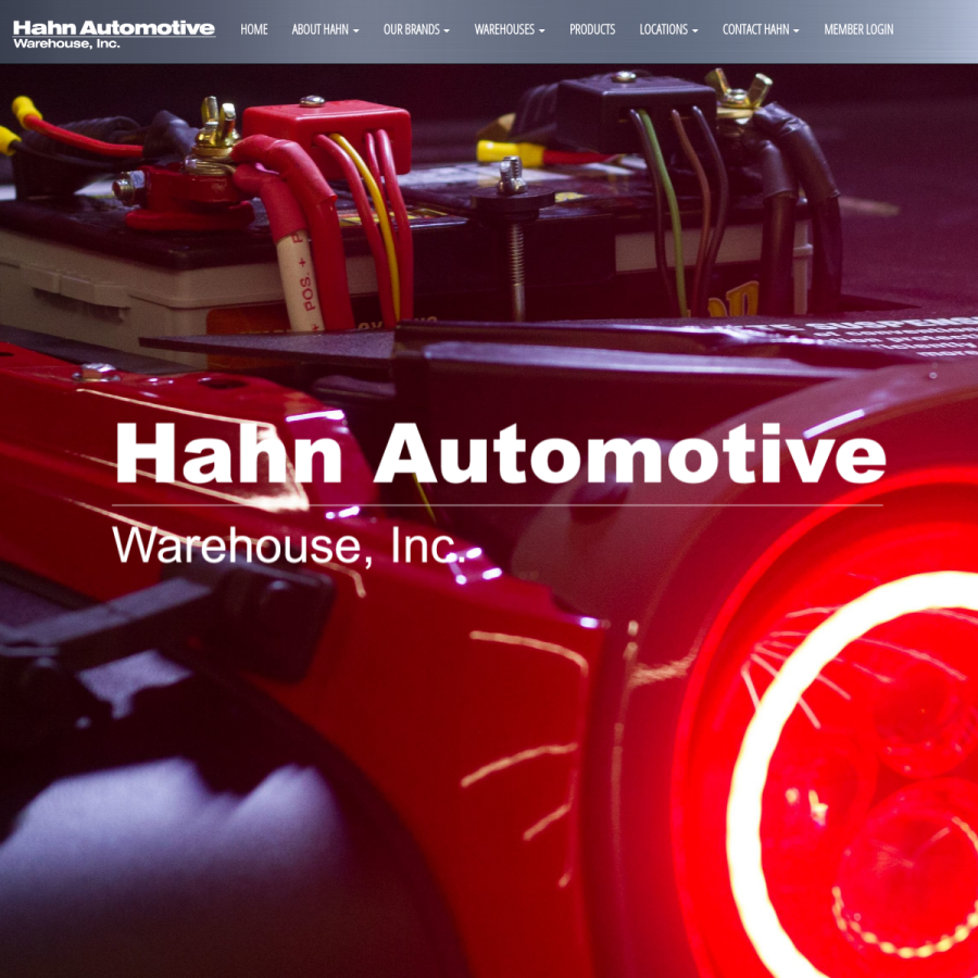 hahnauto.com homepage screenshot