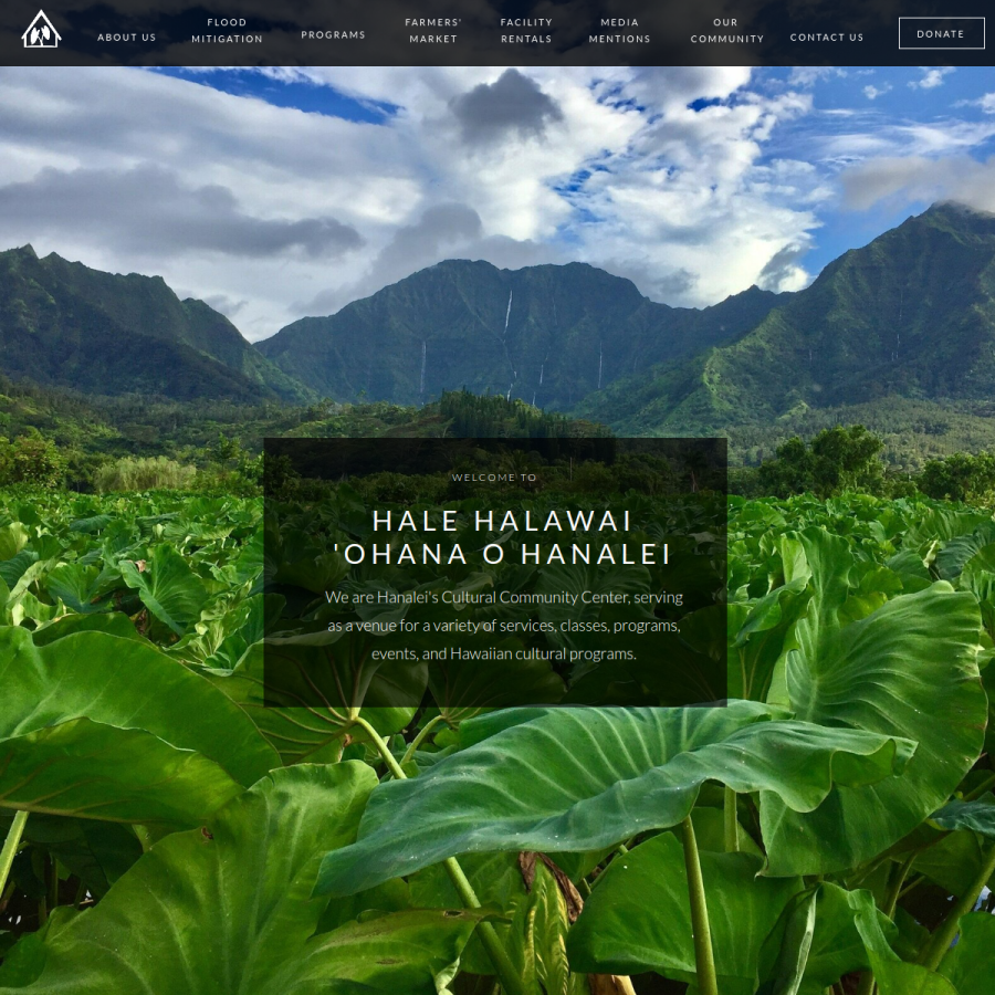 halehalawai.org homepage screenshot