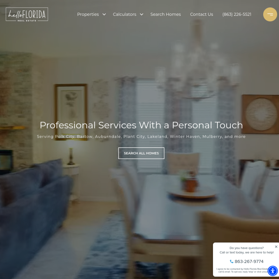 hellofloridarealestate.com homepage screenshot