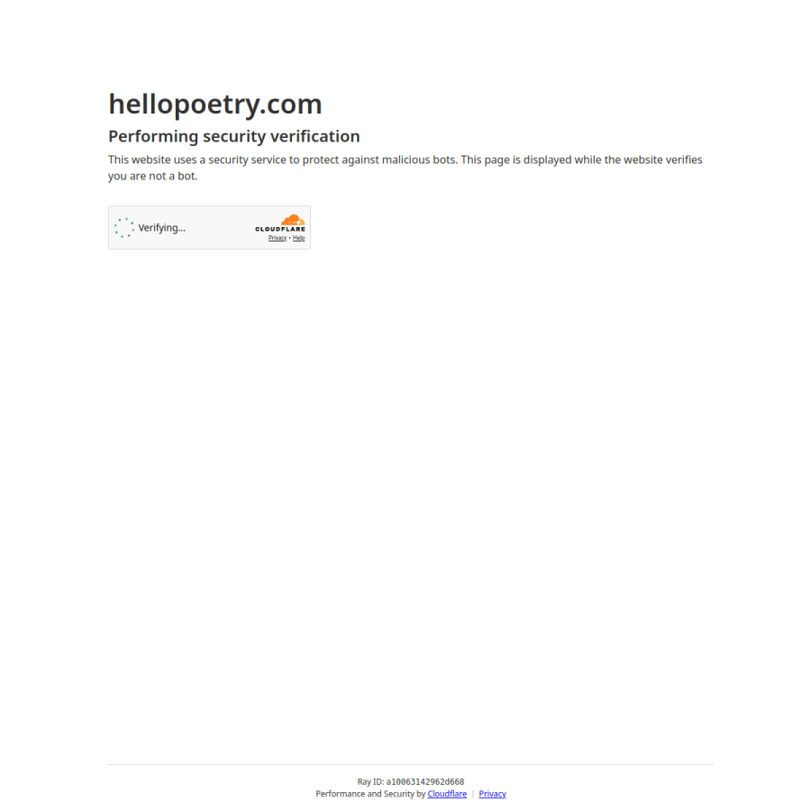 hellopoetry.com homepage screenshot