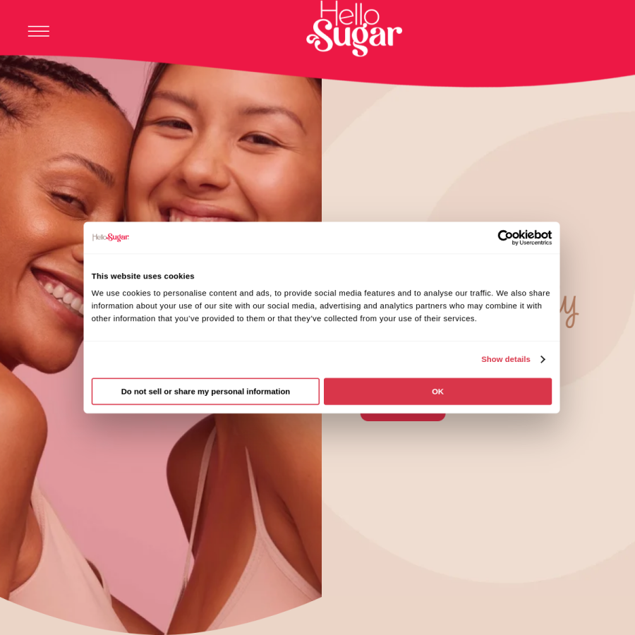 hellosugar.salon homepage screenshot