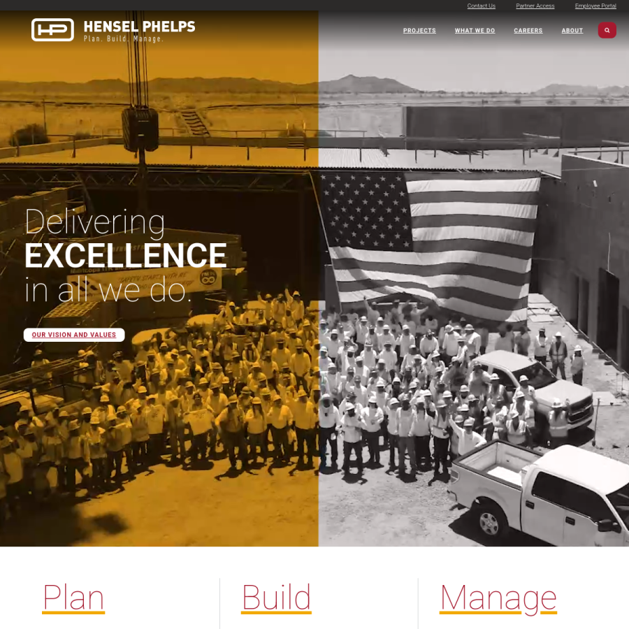 henselphelps.com homepage screenshot