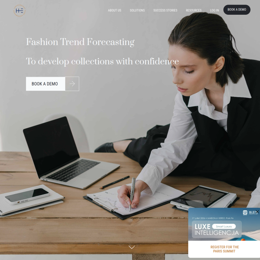 heuritech.com homepage screenshot