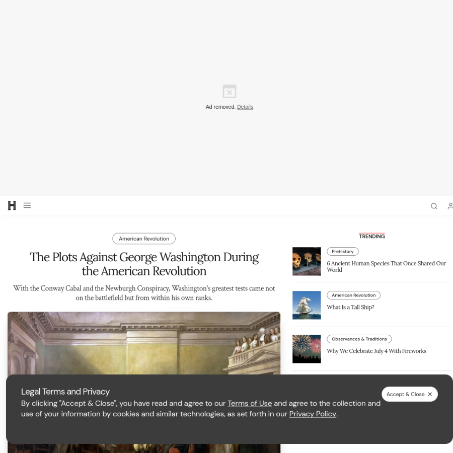 history.com homepage screenshot