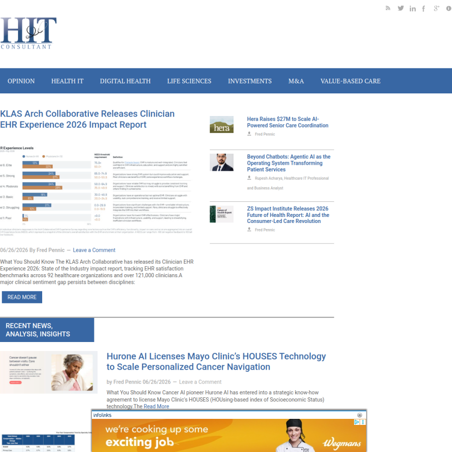 hitconsultant.net homepage screenshot