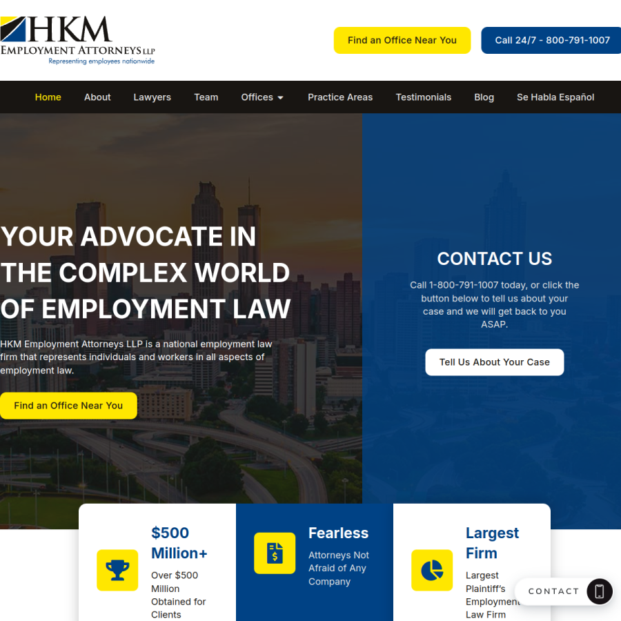 hkm.com homepage screenshot