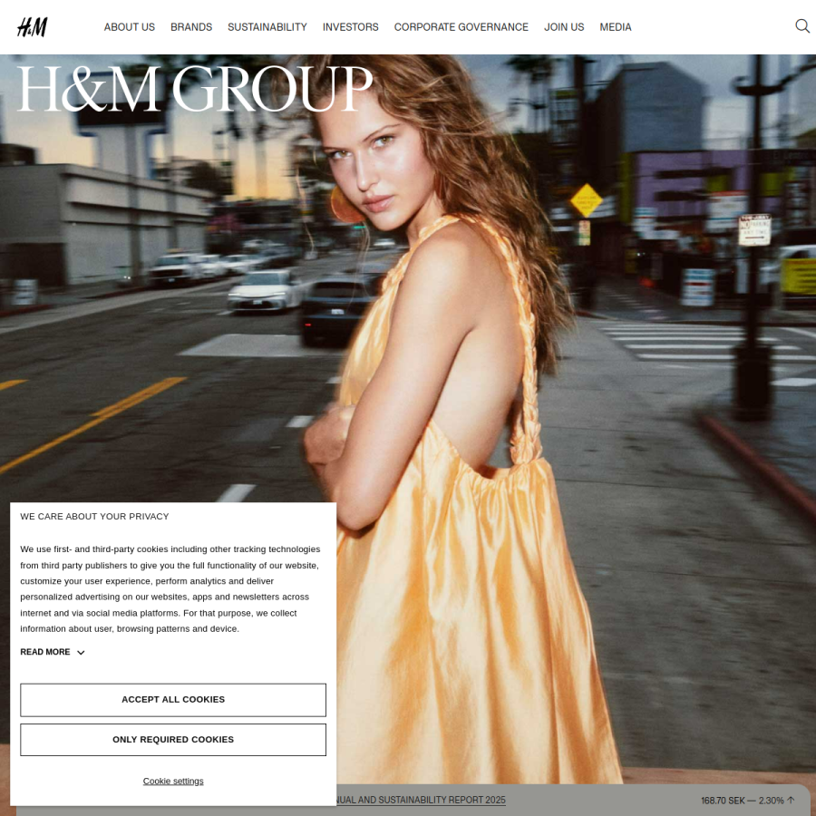 hmgroup.com homepage screenshot