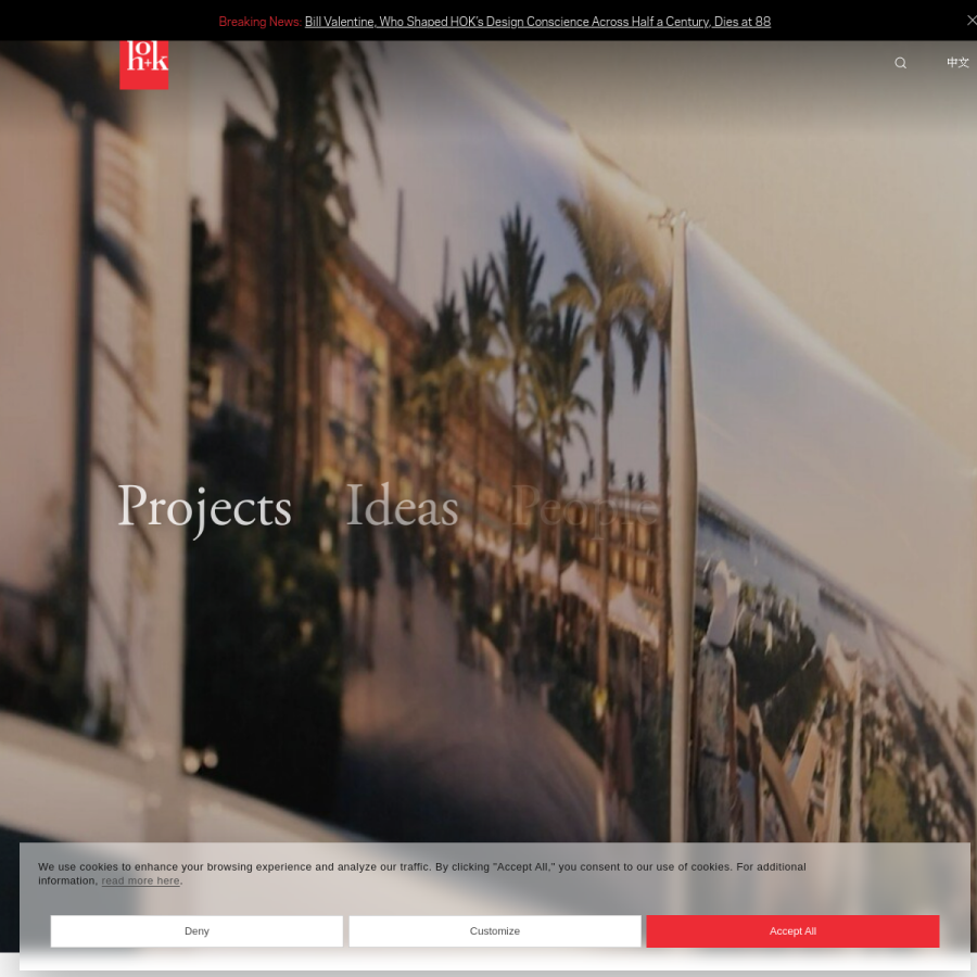 hok.com homepage screenshot