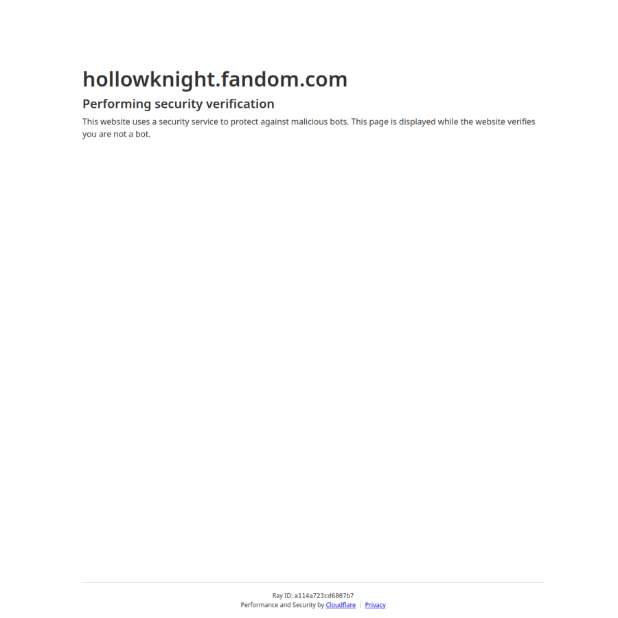 hollowknight.fandom.com homepage screenshot