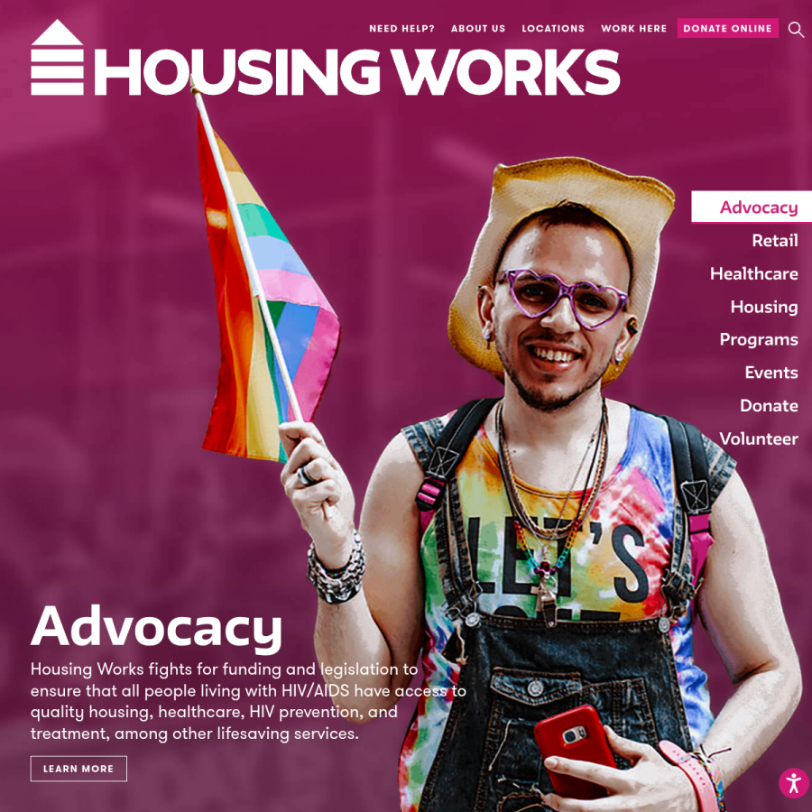 housingworks.org homepage screenshot