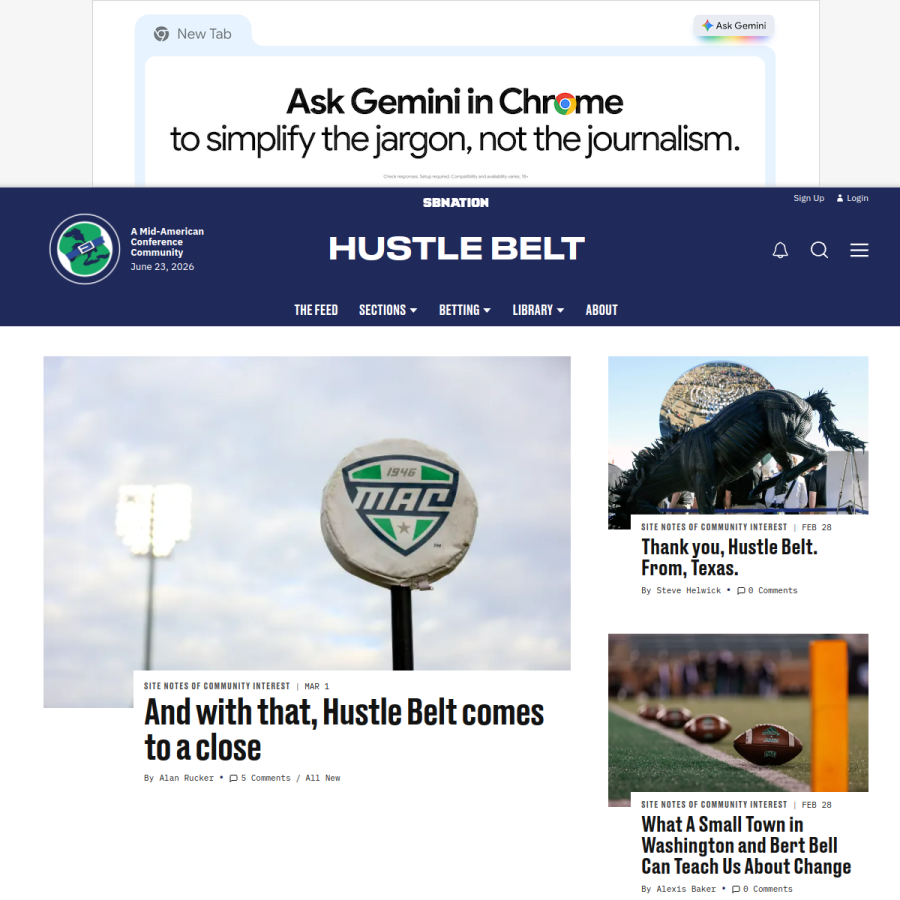hustlebelt.com homepage screenshot