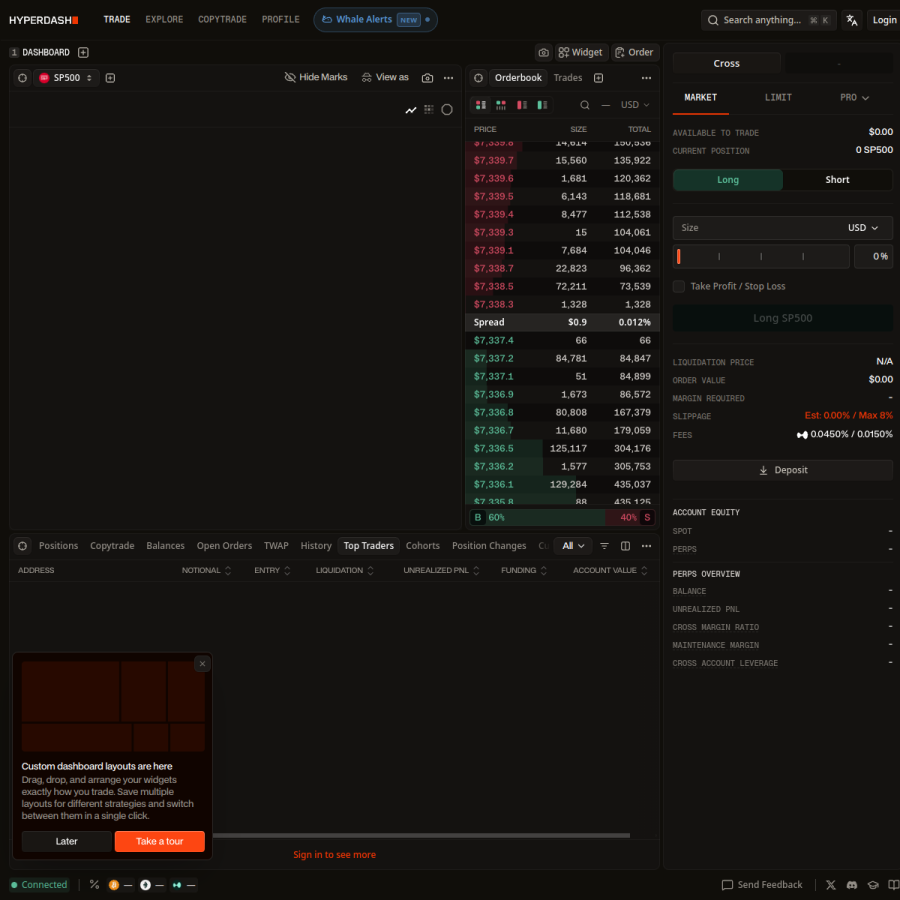 hyperdash.com homepage screenshot