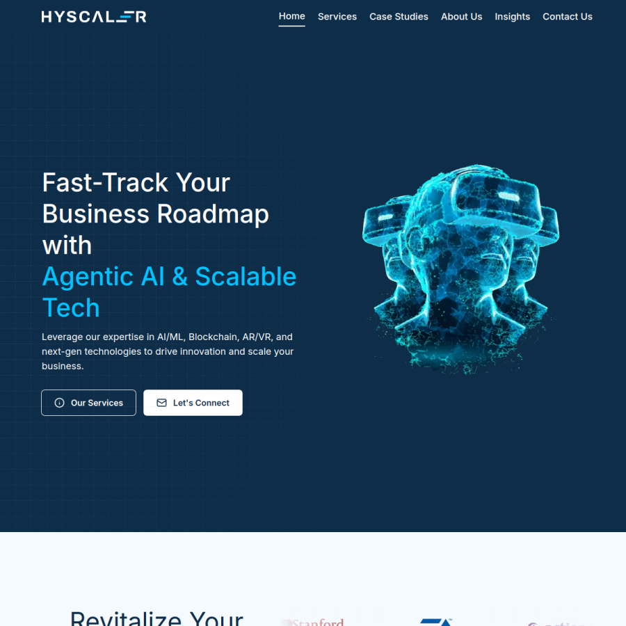 hyscaler.com homepage screenshot