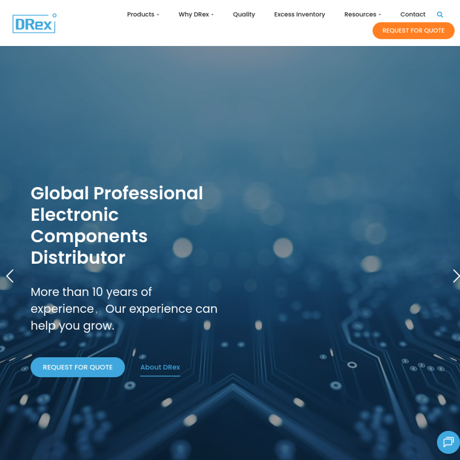 icdrex.com homepage screenshot