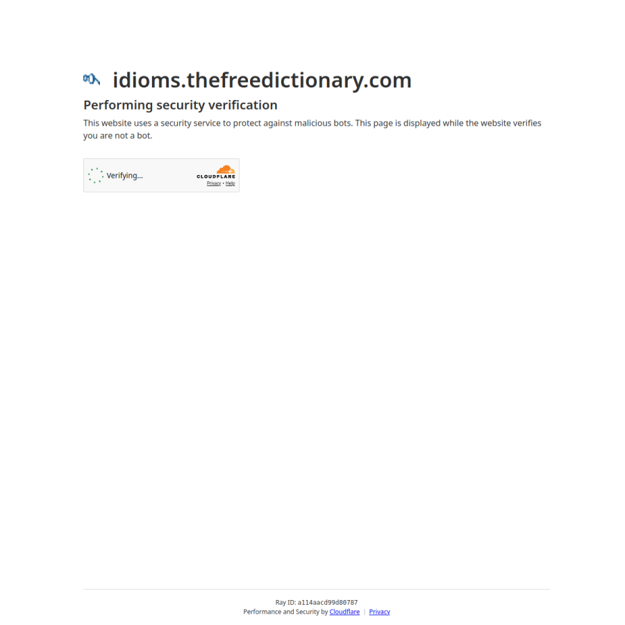 idioms.thefreedictionary.com homepage screenshot