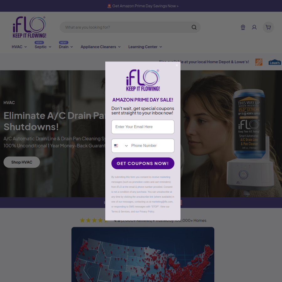 iflo.com homepage screenshot