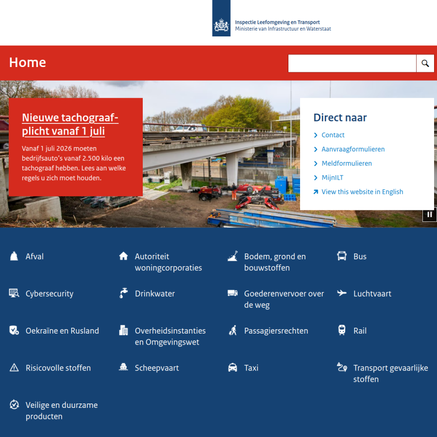 ilent.nl homepage screenshot