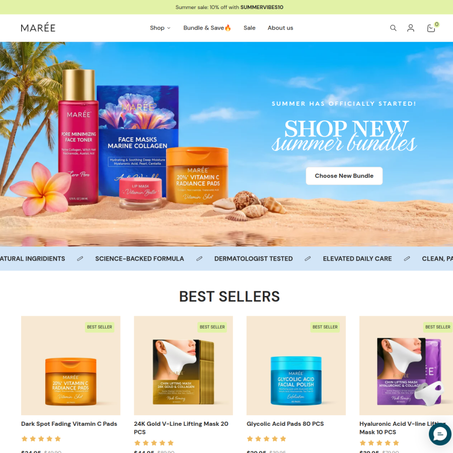 imaree.com homepage screenshot