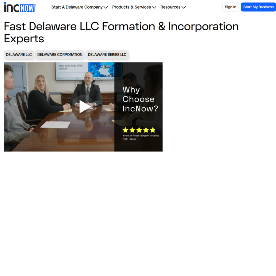 incnow.com homepage screenshot