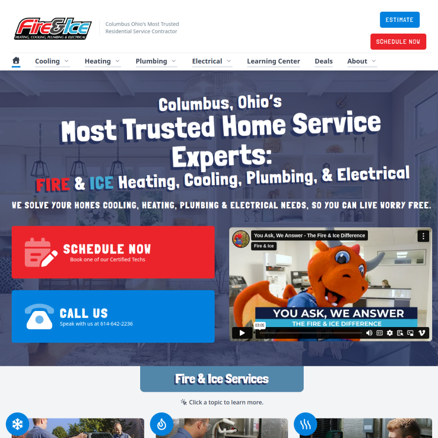indoortemp.com homepage screenshot
