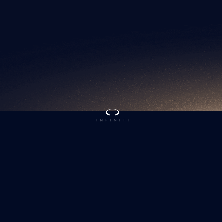 infiniti.com homepage screenshot