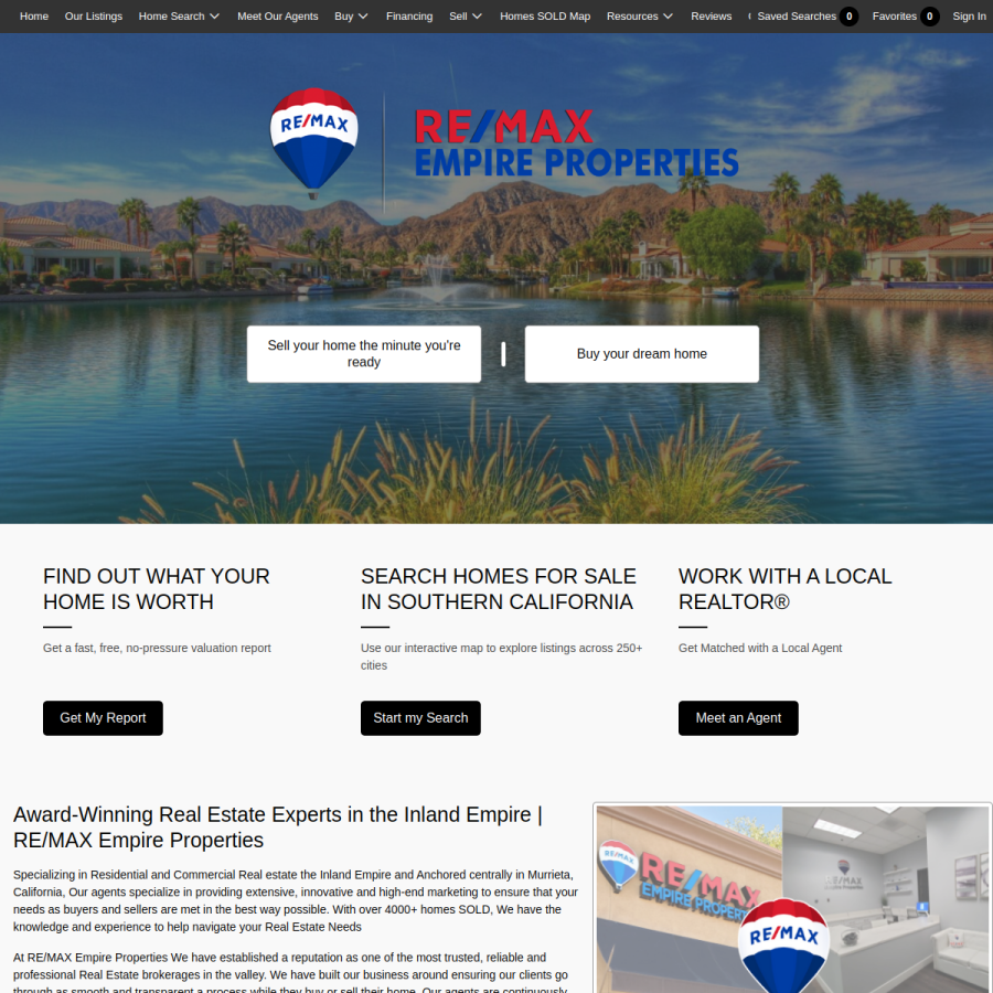 inlandempiresold.com homepage screenshot