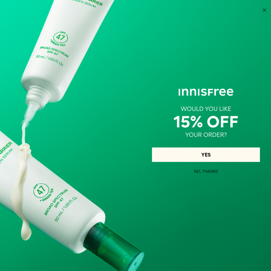 innisfree.com homepage screenshot