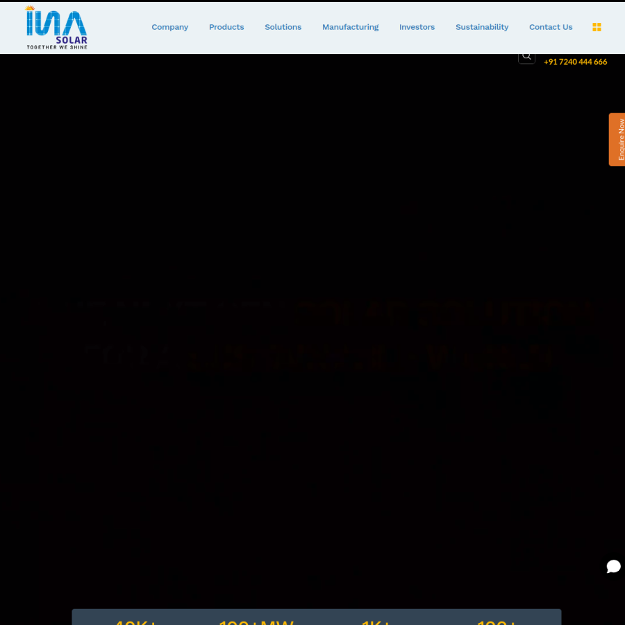 insolationenergy.in homepage screenshot