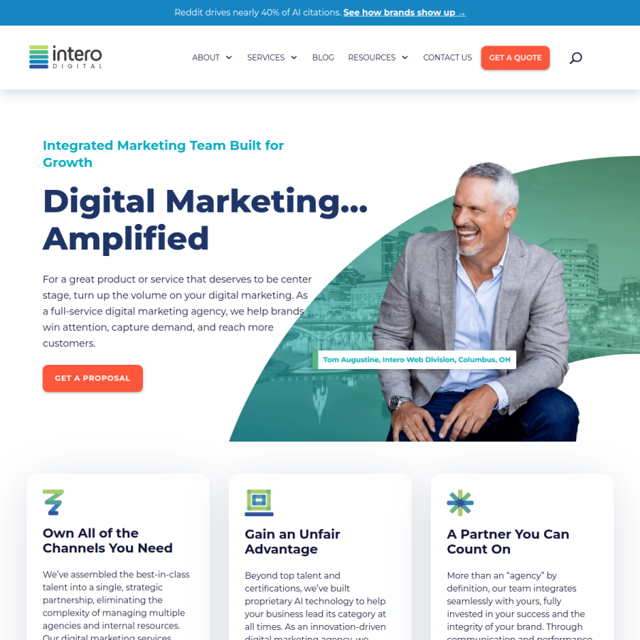 interodigital.com homepage screenshot