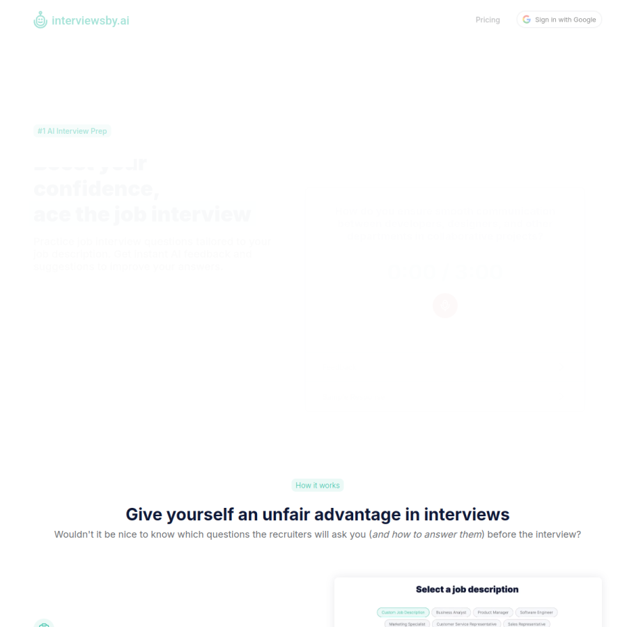 interviewsby.ai homepage screenshot