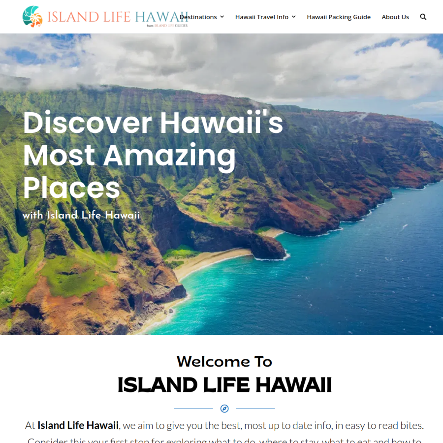 islandlifehawaii.us homepage screenshot