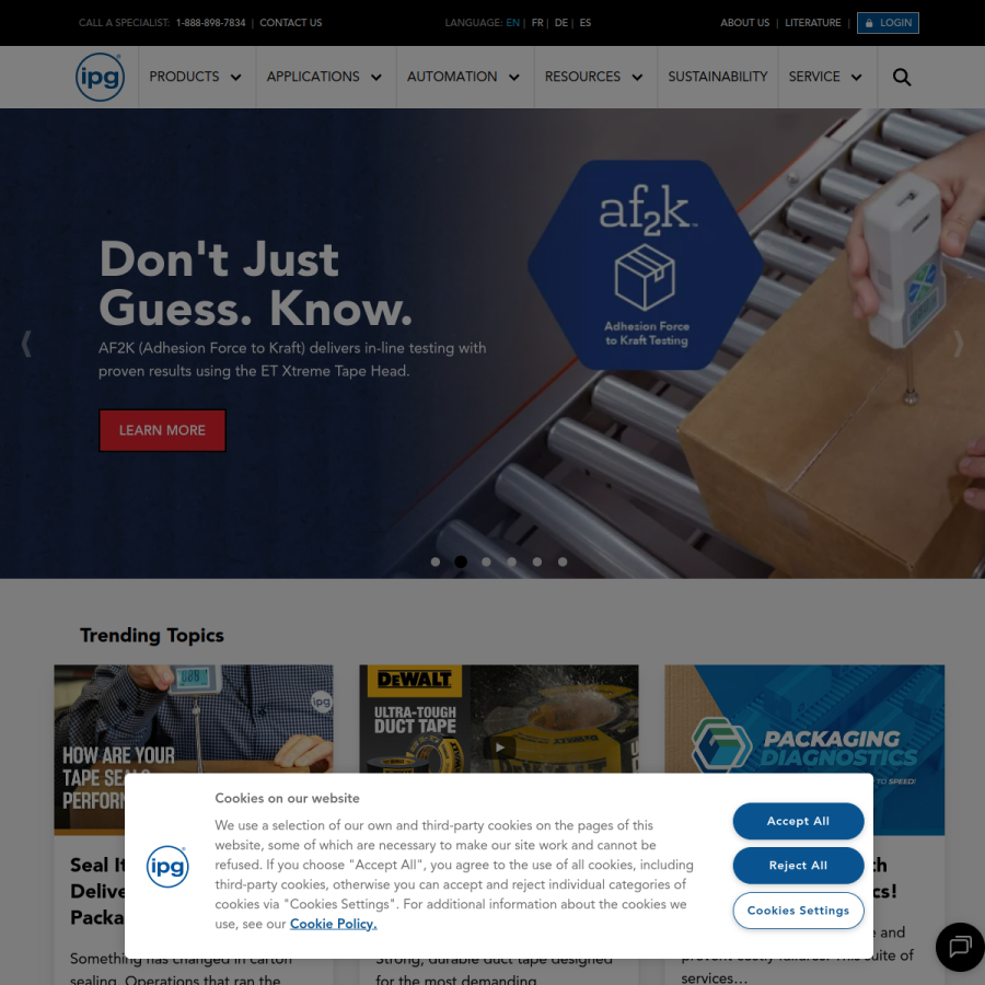itape.com homepage screenshot