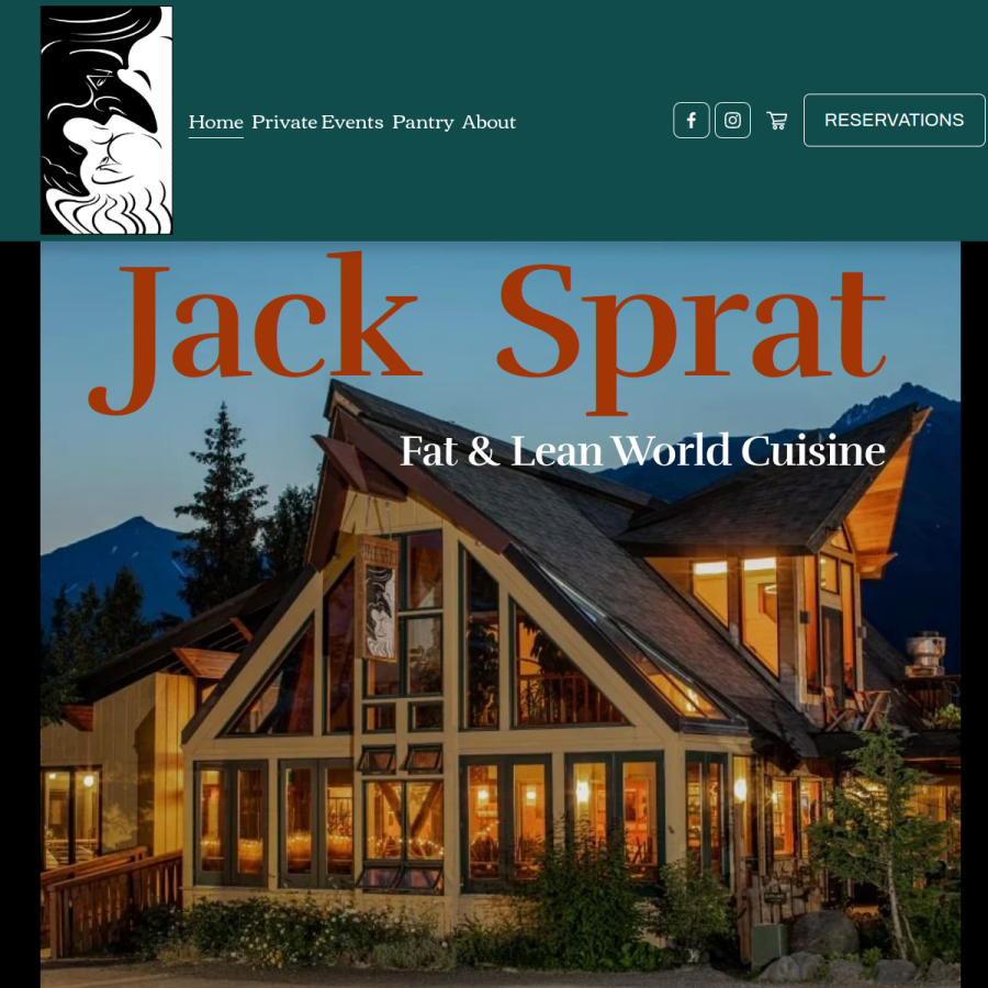jacksprat.net homepage screenshot