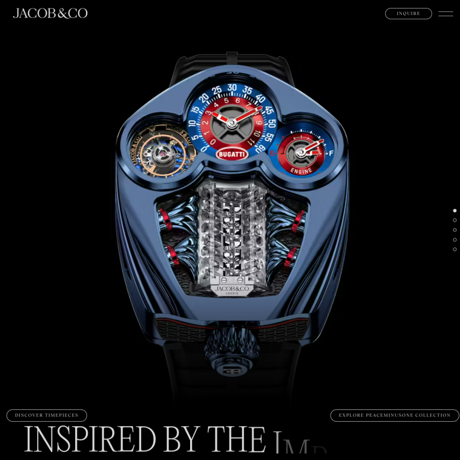 jacobandco.com homepage screenshot