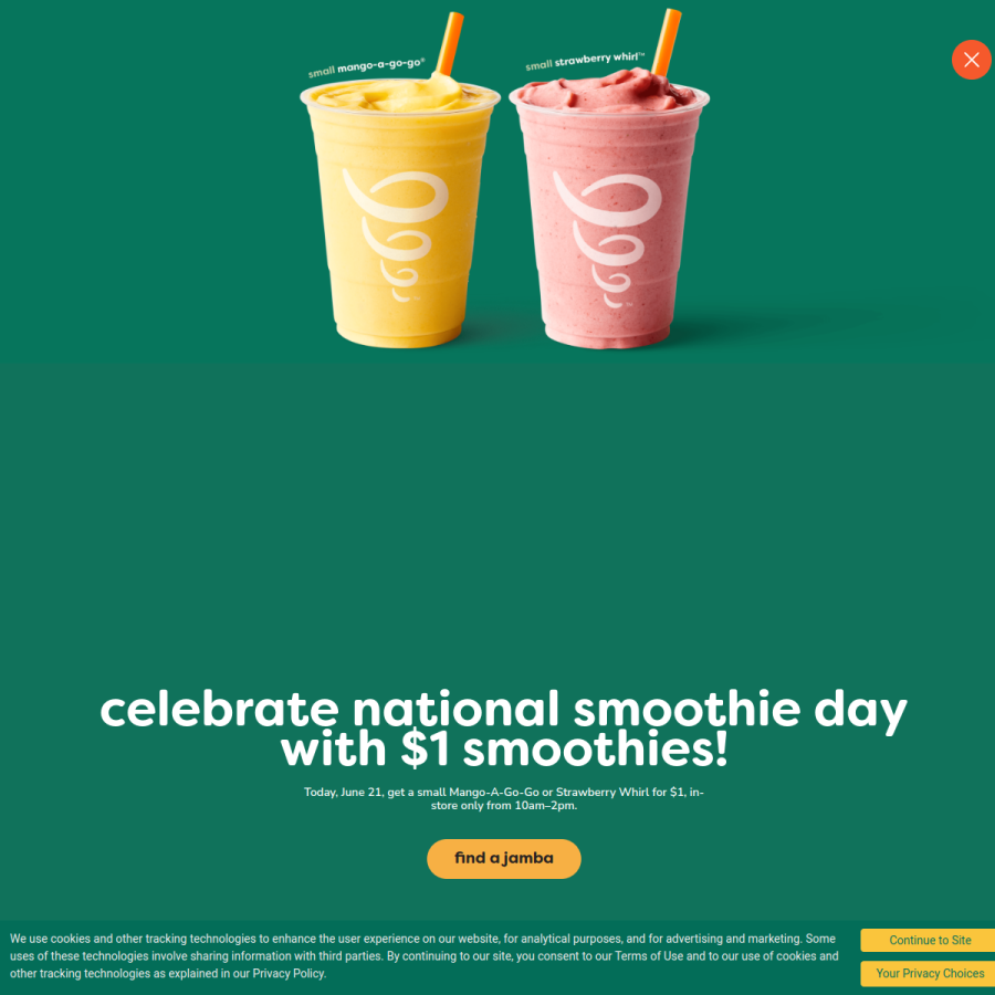 jamba.com homepage screenshot