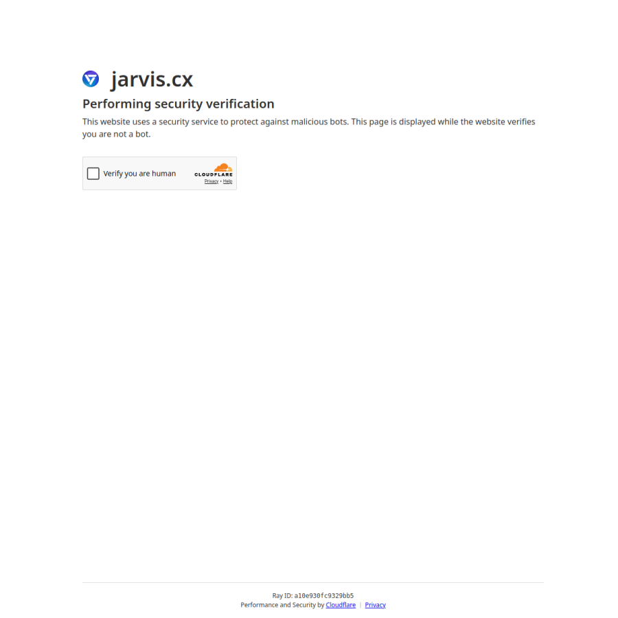 jarvis.cx homepage screenshot