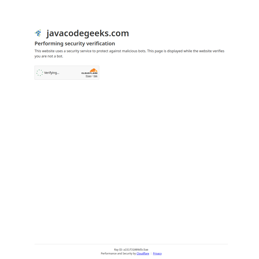 javacodegeeks.com homepage screenshot