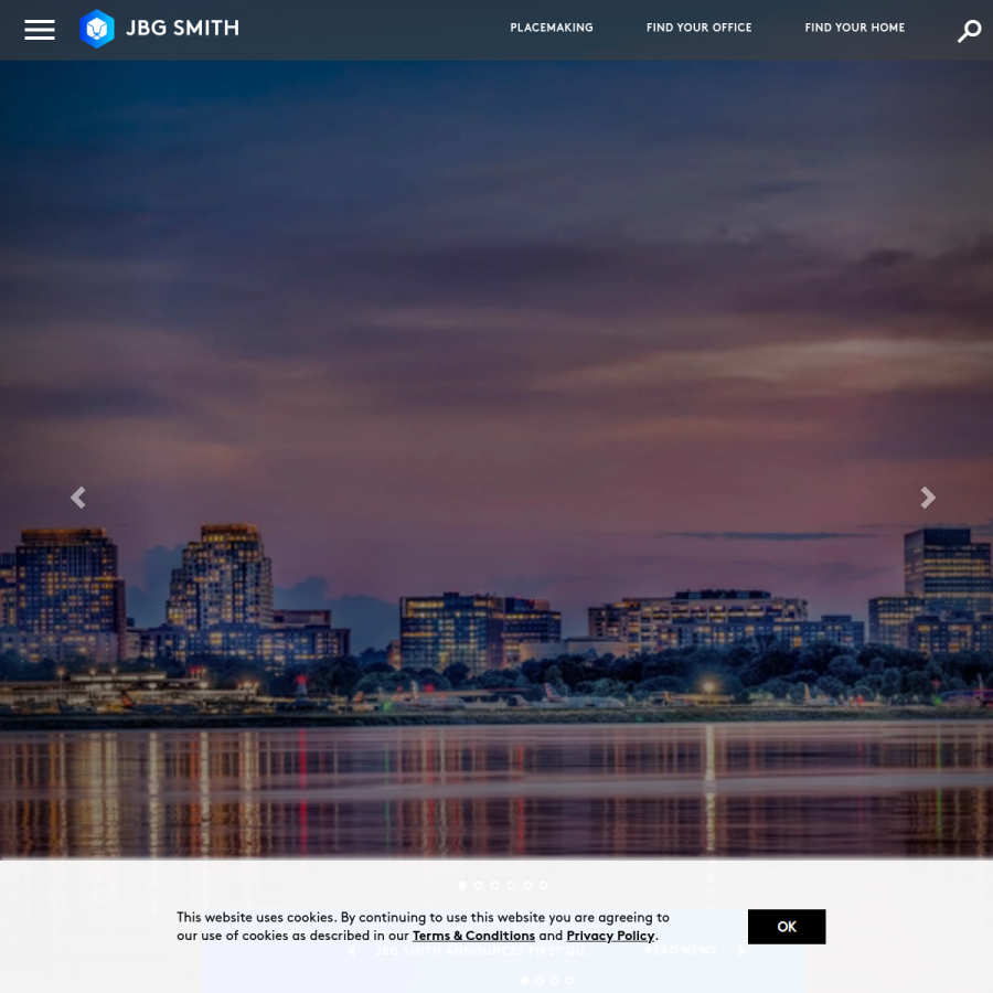 jbgsmith.com homepage screenshot