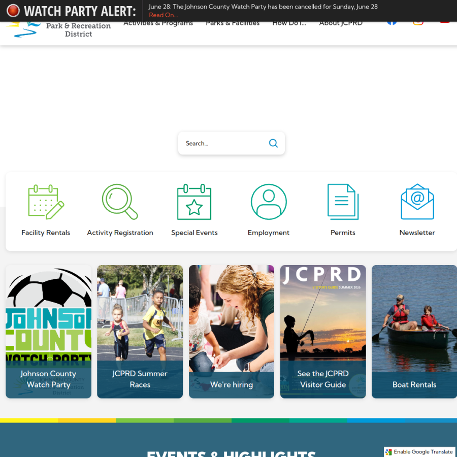 jcprd.com homepage screenshot