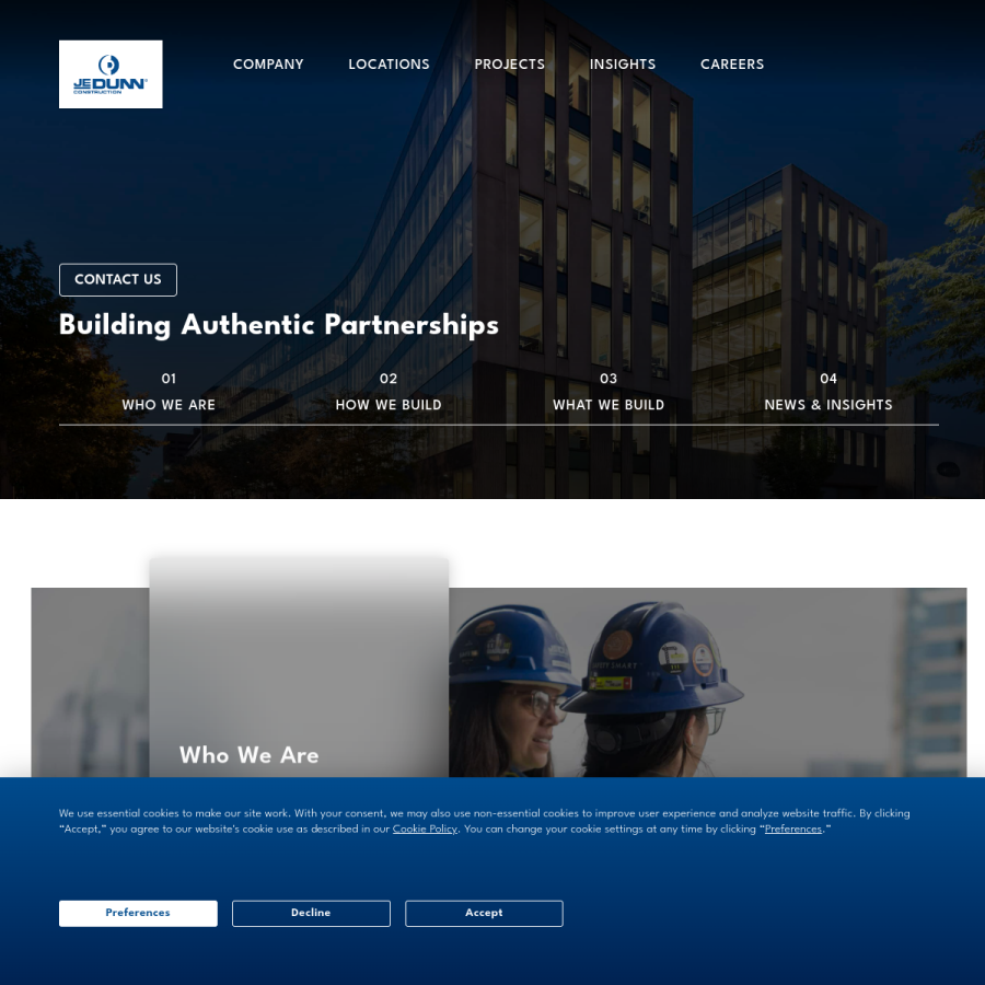 jedunn.com homepage screenshot