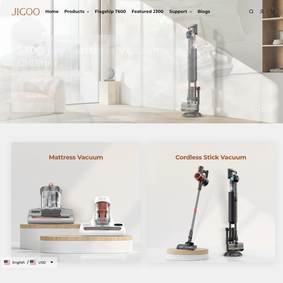 jigoolife.com homepage screenshot