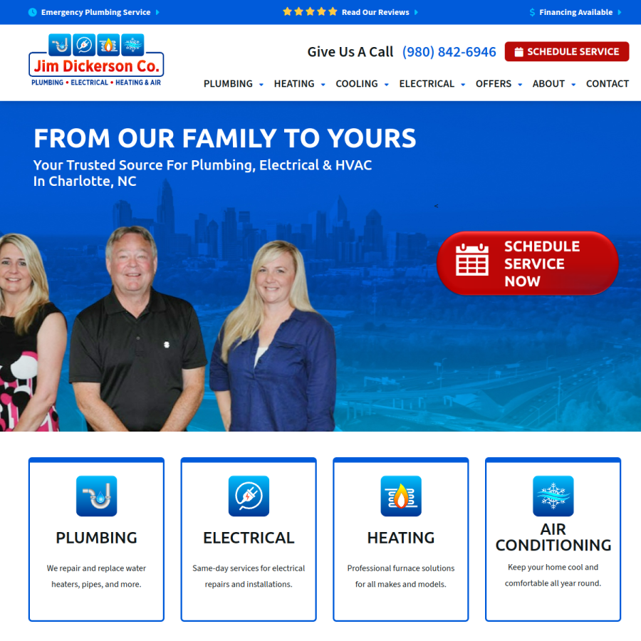jim-dickerson.com homepage screenshot